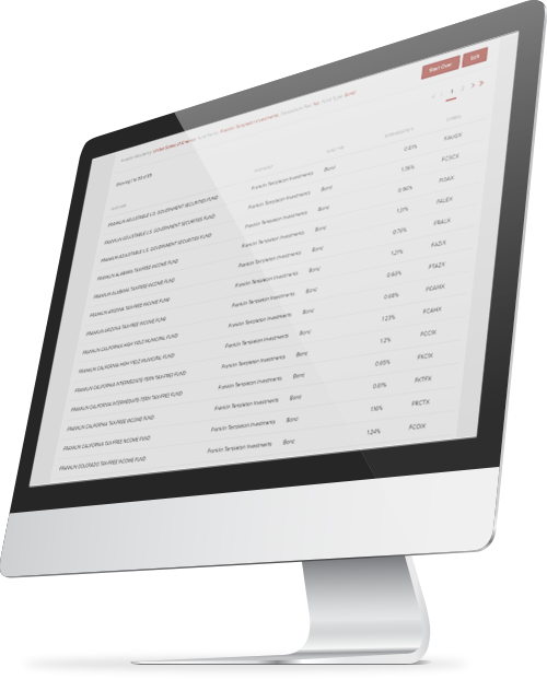 Mutual Fund Scanner computer